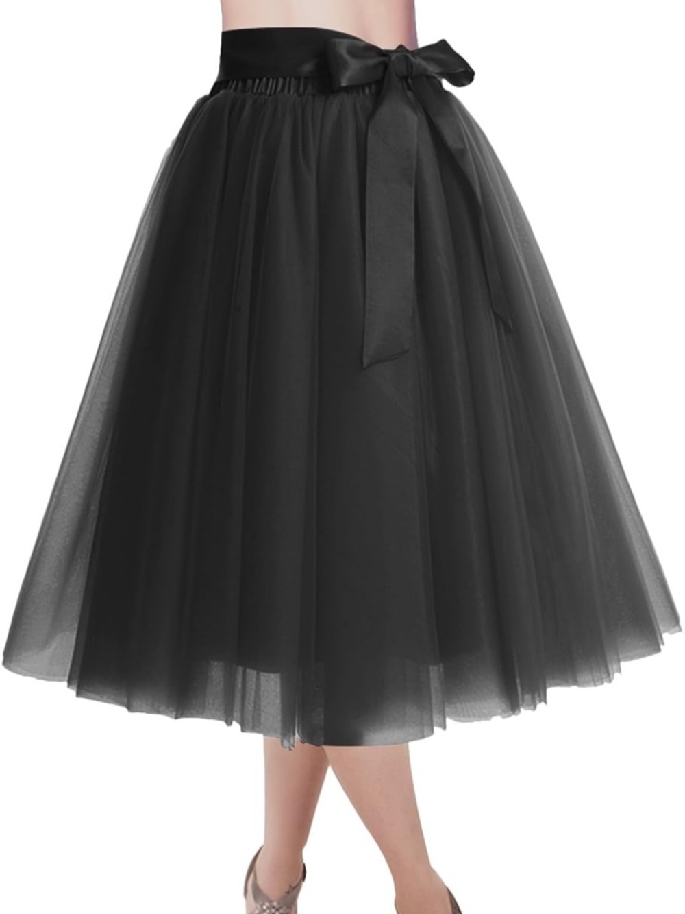 Black Tulle Skirt